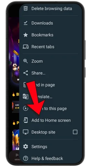 Find download section